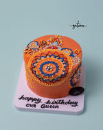 Bollywood Mendhi Mini Cake