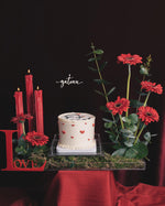 Mini Cake with Arrangement
