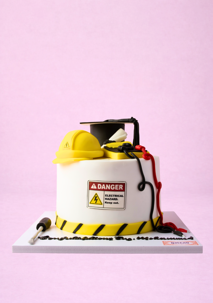 Engineering Theme Cake Abu Dhabi | Gateau Gourmet