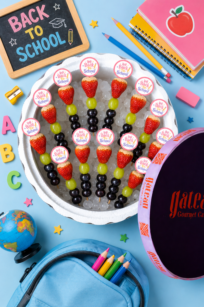 Back to School Fruit Sticks