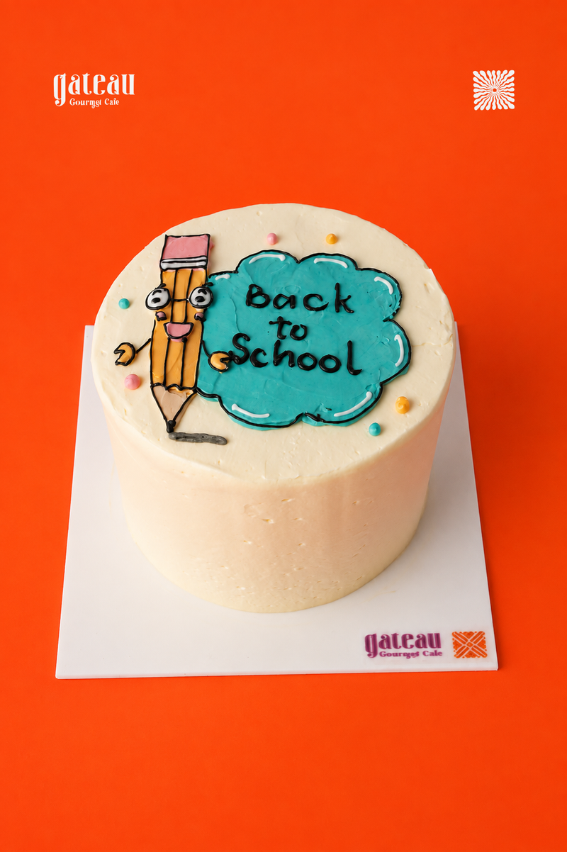 Ready to Learn Cake — handcrafted by Gateau Gourmet in Abu Dhabi