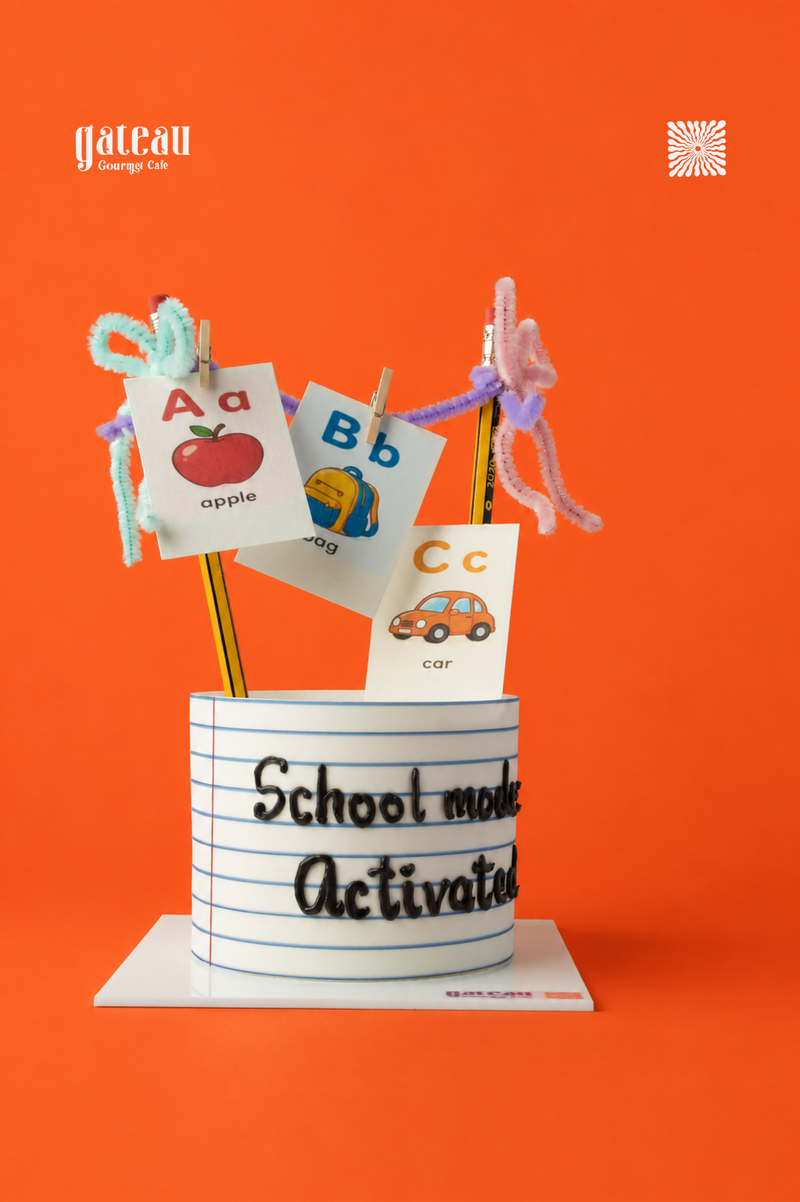 ABC Learning Cake — handcrafted by Gateau Gourmet in Abu Dhabi