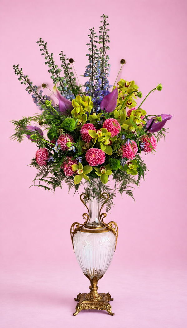 A vibrant floral arrangement
