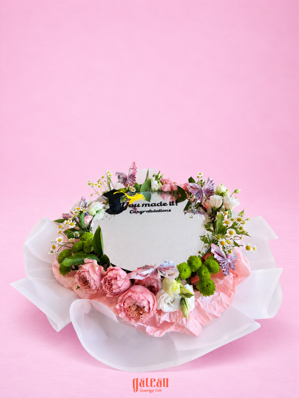 Graduation Selfie Flower Bouquet