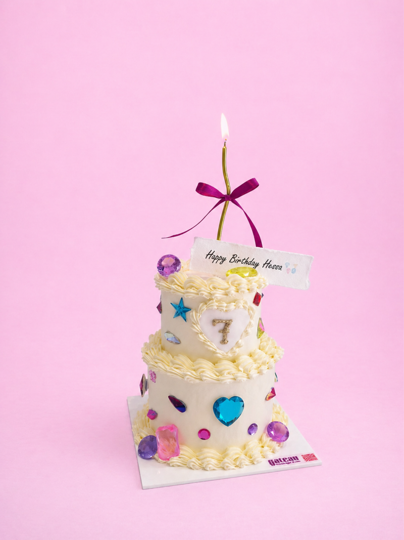 Rhinestone Classic Mini Cake — handcrafted by Gateau Gourmet in Abu Dhabi