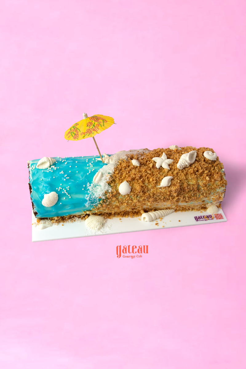 Summer Swiss Roll — handcrafted by Gateau Gourmet in Abu Dhabi