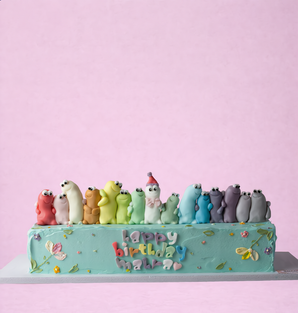 Birthday Cake with Bestfriend — handcrafted by Gateau Gourmet in Abu Dhabi