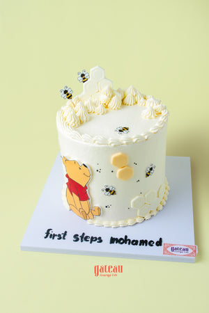 Winnie The Pooh for First Step Theme Cake