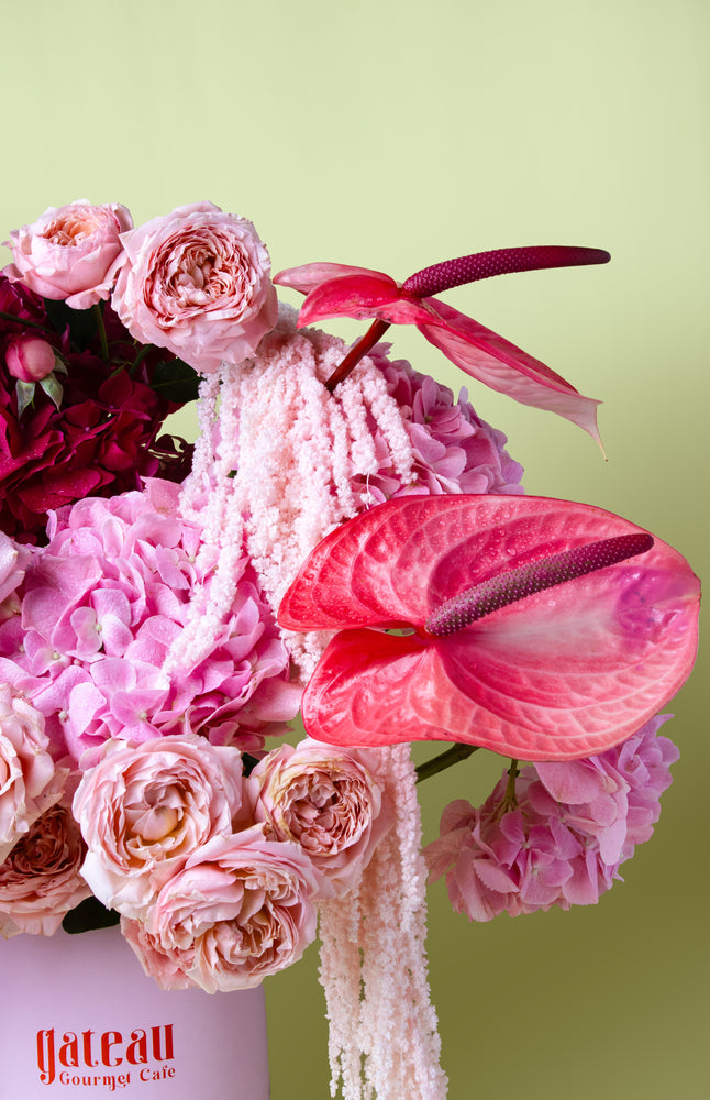 Pretty in Pink Flower Arrangement