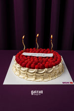 Raspberries Cake