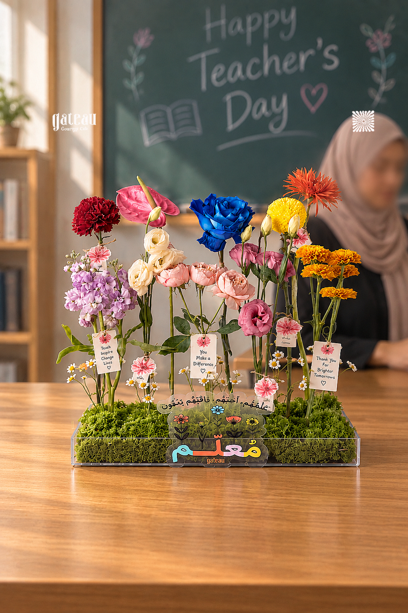 Teacher’s Day Flower Garden