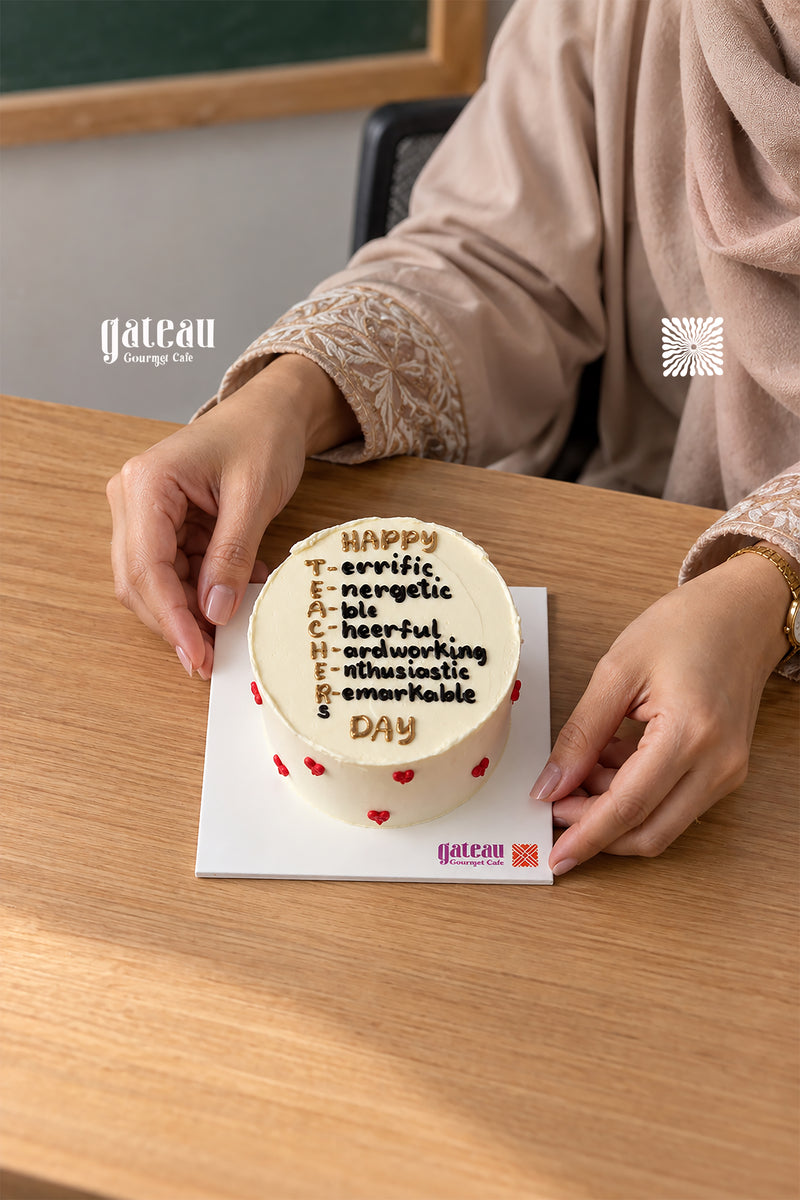 Teacher’s Day Celebration Cake