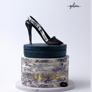 Dior Shoes Cake