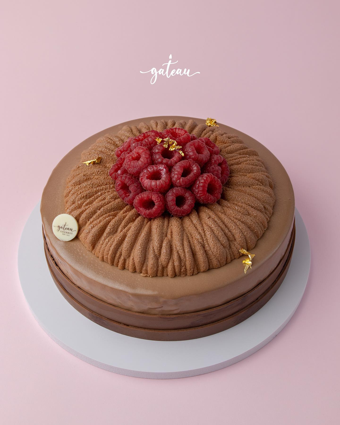 Gateau Raspberry Roll Cake Raspberry Chocolate Roll Abu Dhabi | Gateau Gourmet