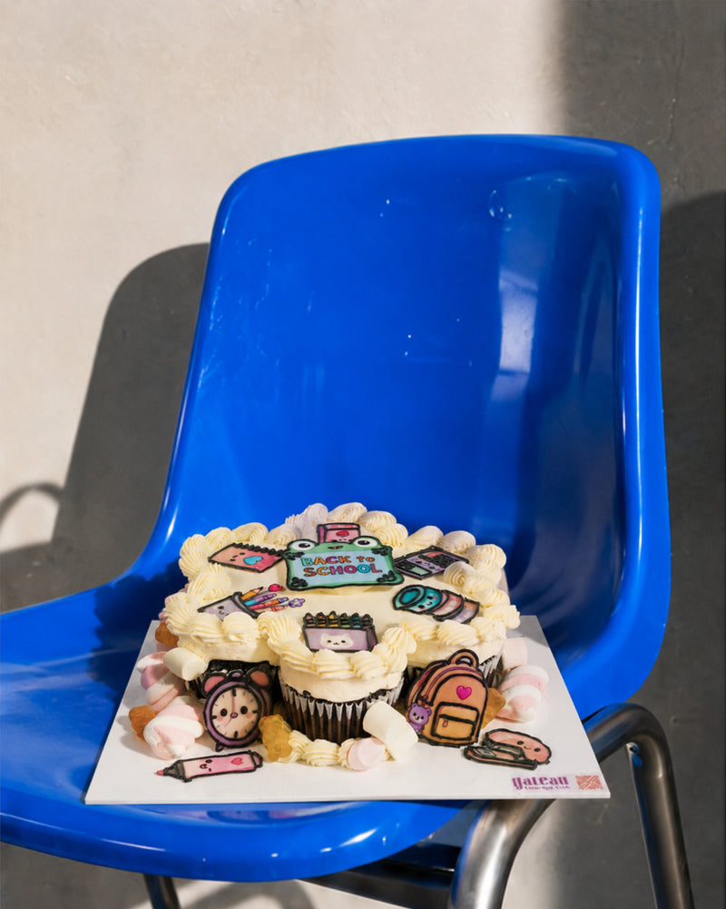 Back to School Cupcake Set — handcrafted by Gateau Gourmet in Abu Dhabi