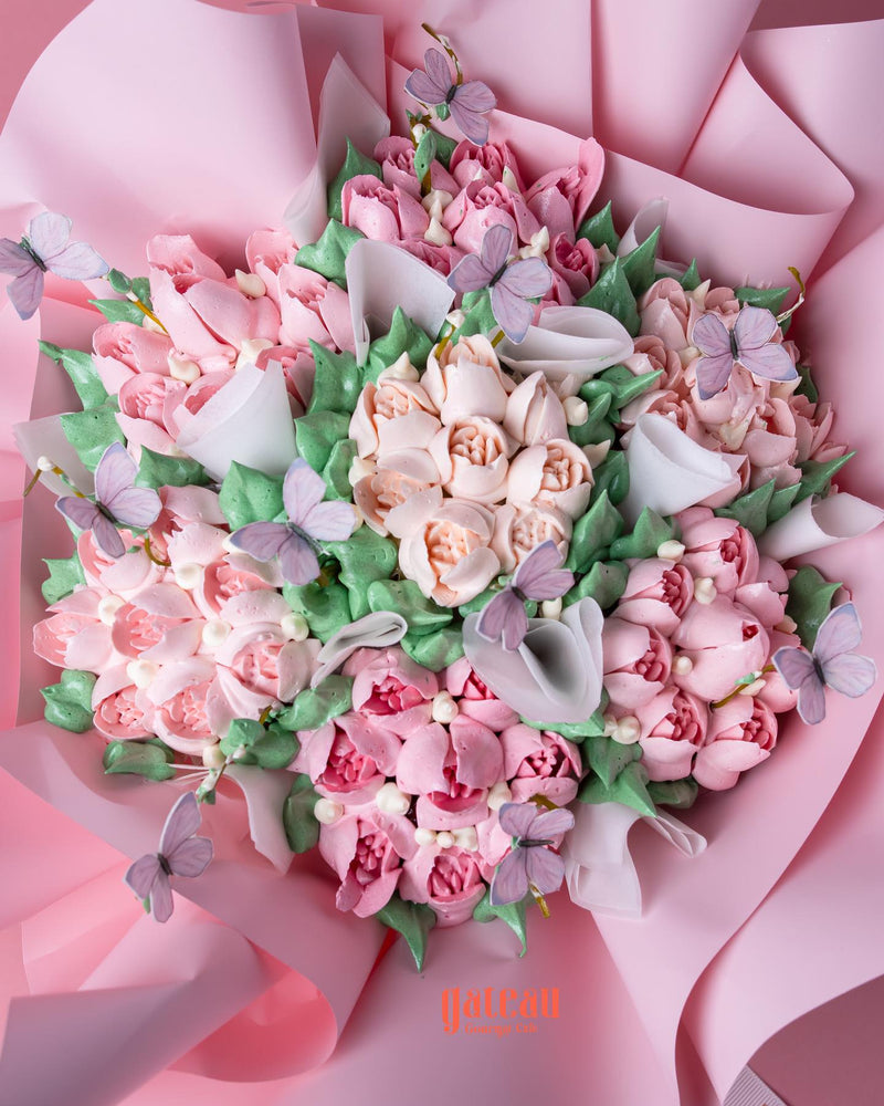 Tulips Flowers Cupcakes