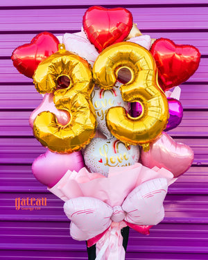 Birthday Balloons Bouquet