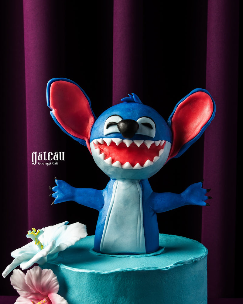 Stitch Theme Cake