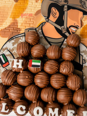 Soldier Theme Truffle on Board
