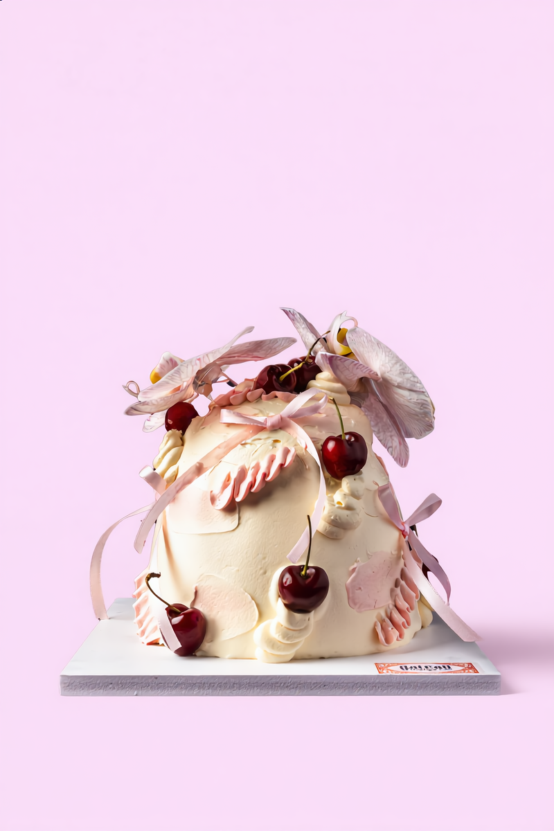 Cherries Mountain Cake — handcrafted by Gateau Gourmet in Abu Dhabi